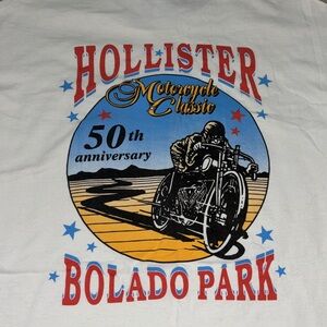 Hollister Bollado Park 50th Anniversary tshirt